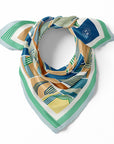 SECONDS Monogram Windowpane Green