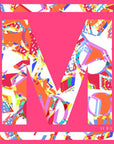 Abstract Initial Pink