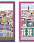Paris Rooftops Pink DOUBLE SIDED