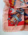 Fringed Venetian Briccole Blush Pink