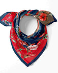 Blooming Trellis Navy