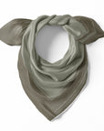 Brushed Border Khaki
