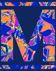Abstract Initial Blue