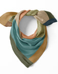 Square Colorblock Camel