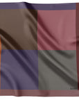 Square Colorblock Purple
