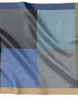 Square Colorblock Blue