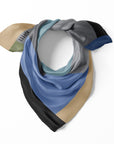 Square Colorblock Blue