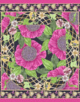 Lattice Floral Purple