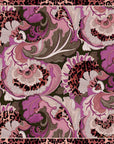 Leopard Brocade Mauve