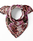 Leopard Brocade Mauve