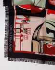 Fringed Purse Strings Plum