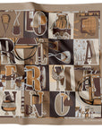 Fringed Purse Strings Mocha Mousse