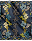 Climbing Flowerets Navy
