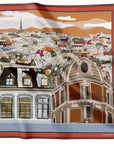 Paris Rooftops Navy DOUBLE SIDED