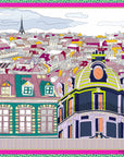 Paris Rooftops Pink DOUBLE SIDED