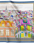 Paris Rooftops Purple DOUBLE SIDED