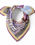 Paris Rooftops Purple DOUBLE SIDED