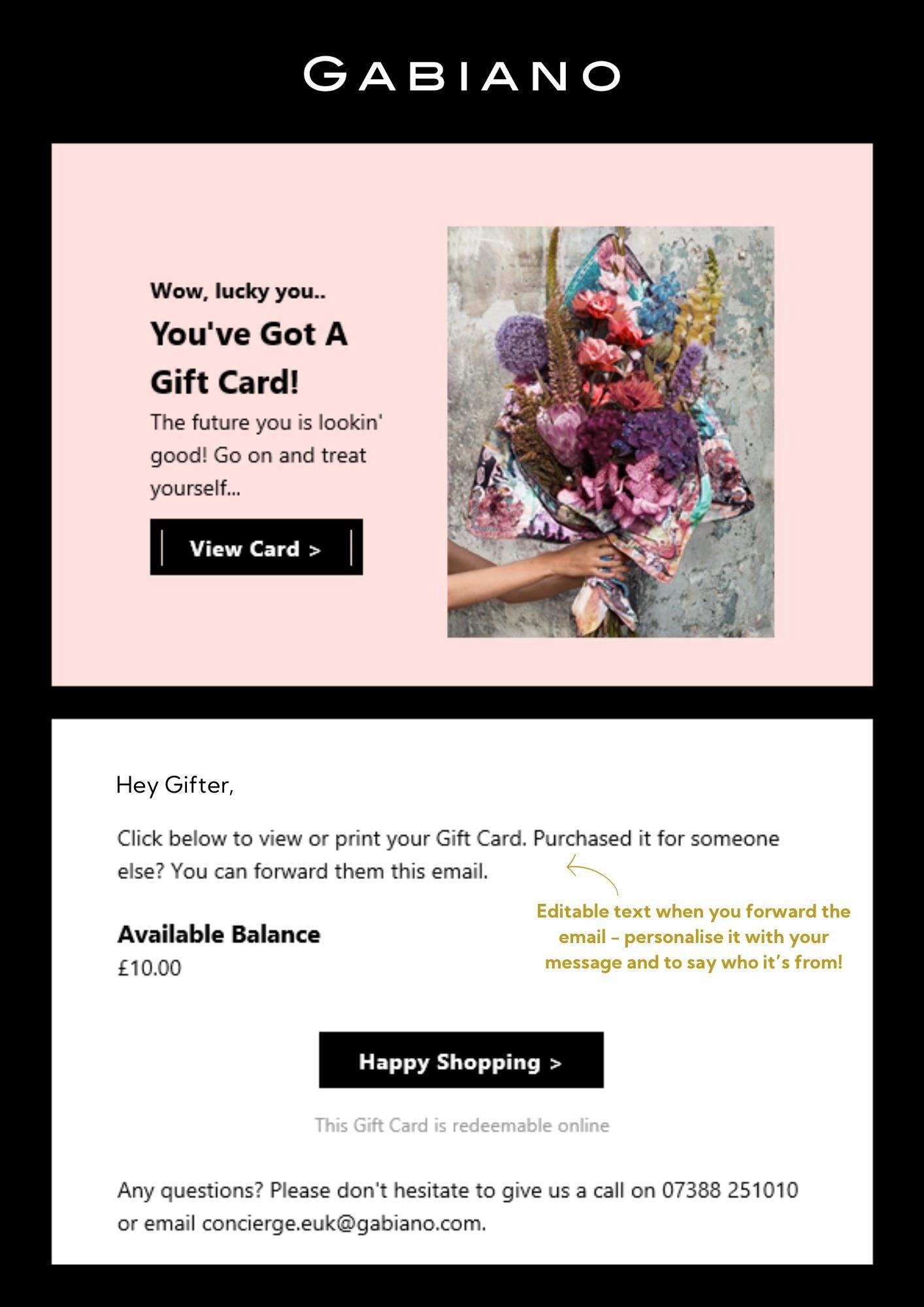 £50 E-Gift Card