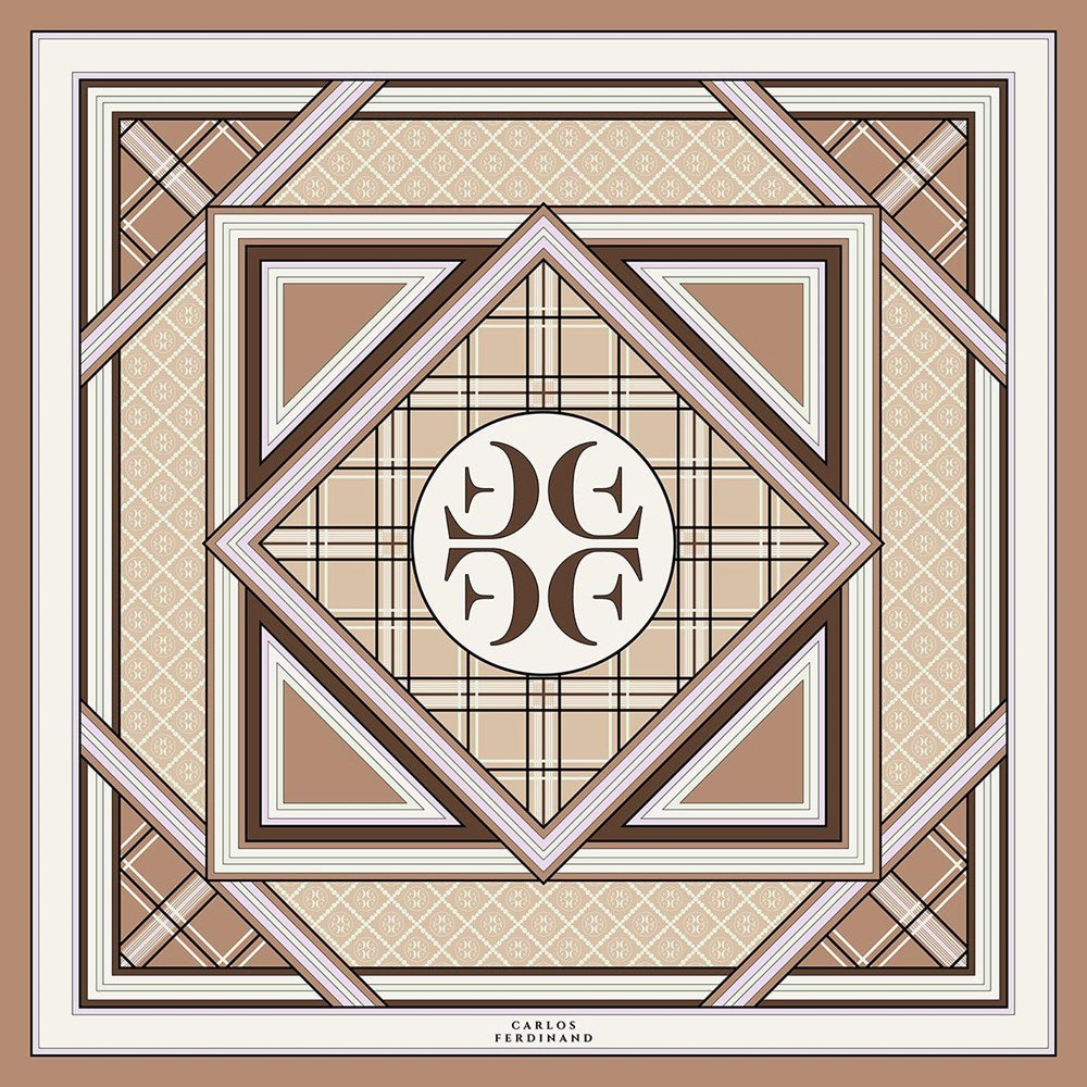Monogram Check Coffee